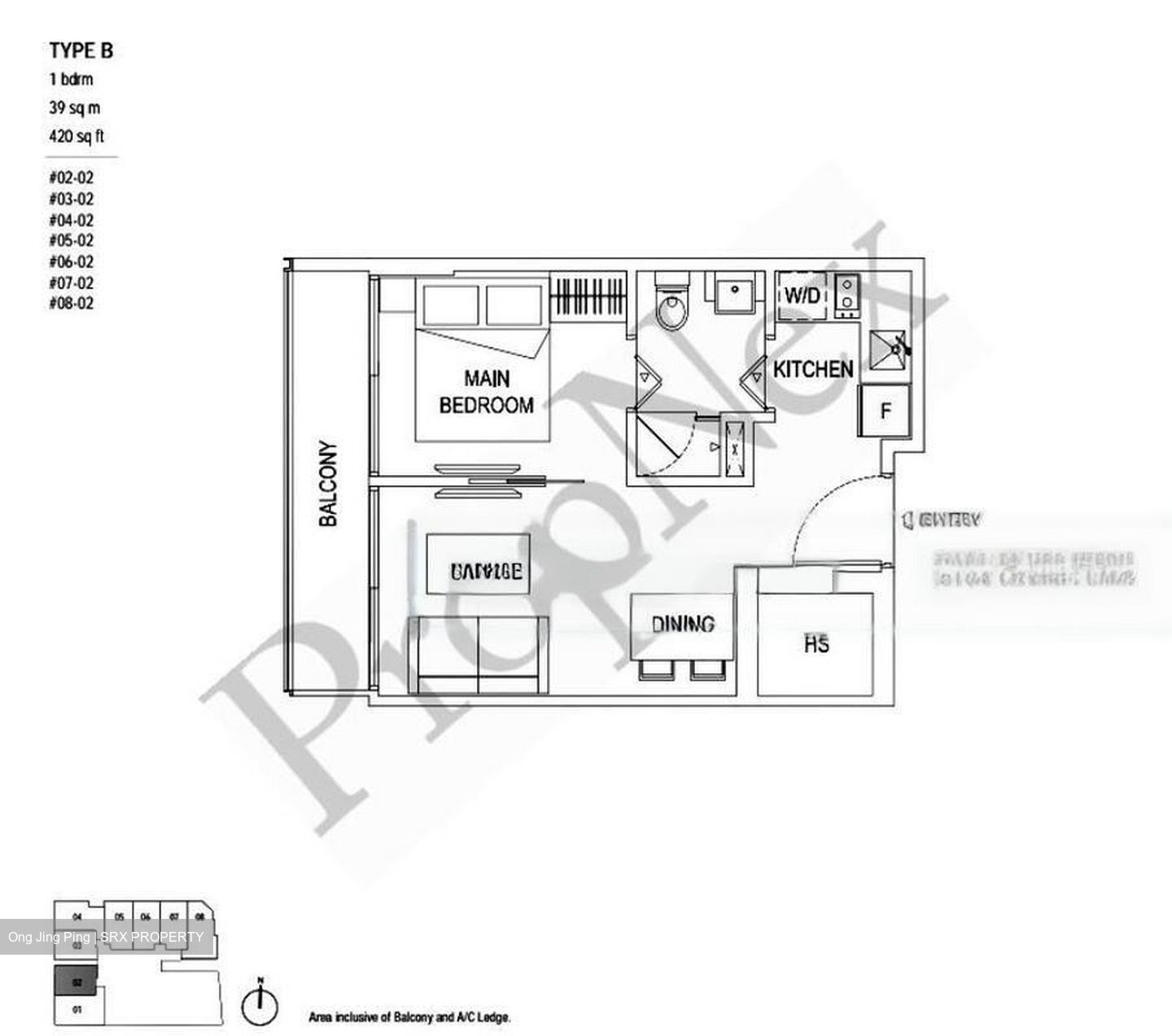 The Octet (D14), Apartment #481544321